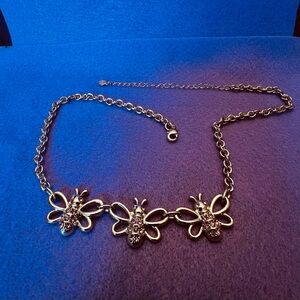 Gold tone Bee Statement Necklace - Women Jewelry